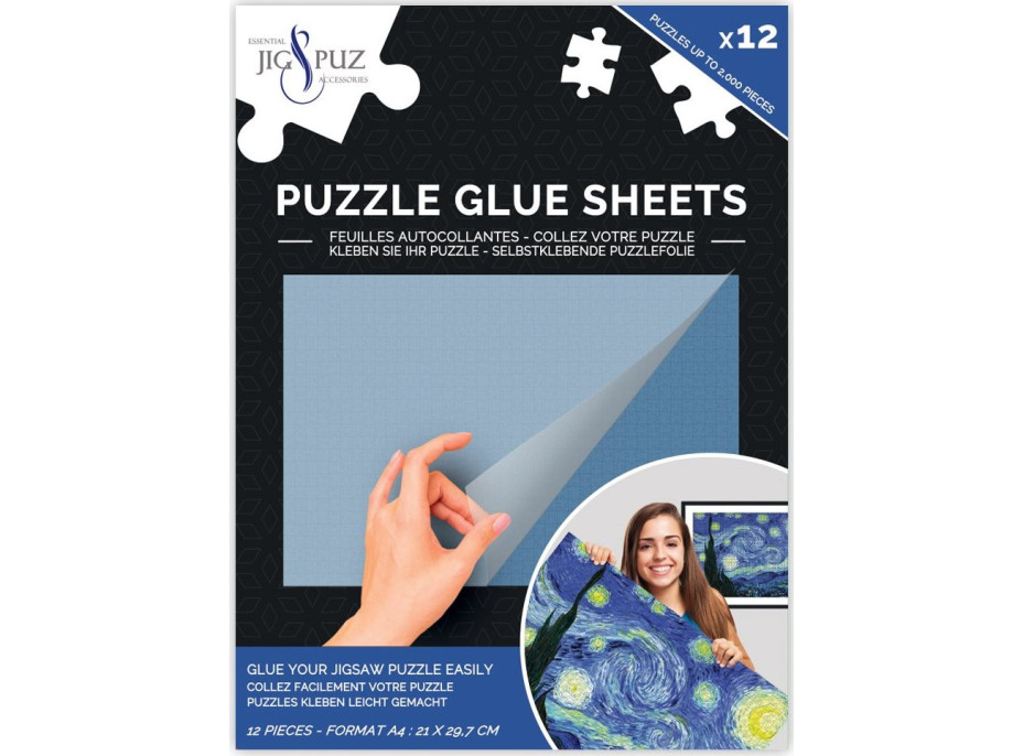 JIG&PUZ Lepiaca fólia na puzzle pre 2000 dielikov