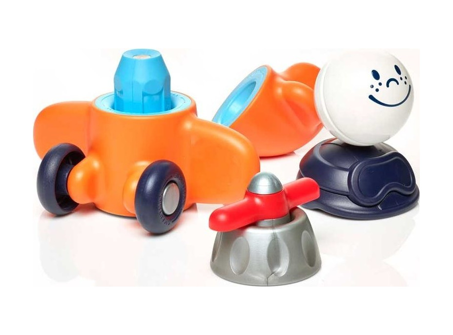 SMARTMAX Magnetická stavebnica Moje prvé lietadlo 5 dielikov