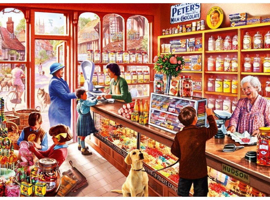 BLUEBIRD Puzzle Cukráreň 500 dielikov