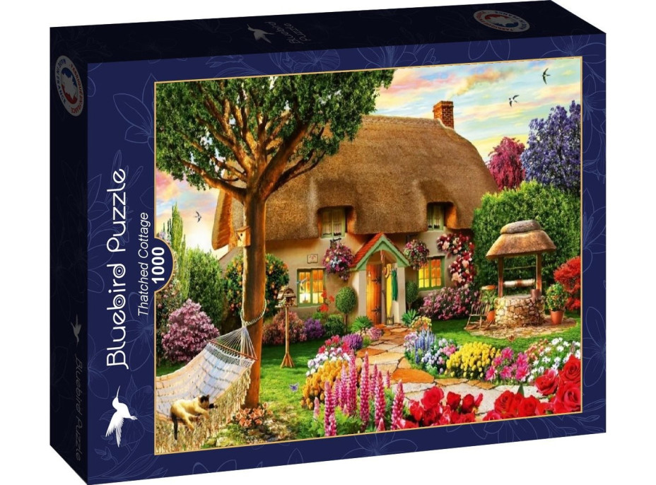 BLUEBIRD Puzzle Došková chalupa 1000 dielikov