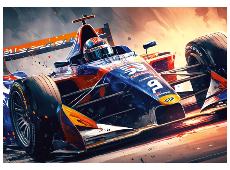 DINO Puzzle Formula 500 dielikov