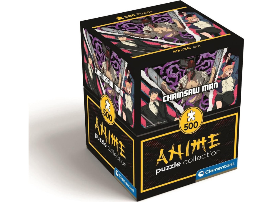 CLEMENTONI Puzzle Gaming Collection: Anime Chainsaw Man 500 dielikov
