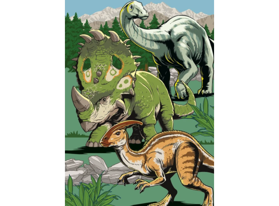 DINO Puzzle Jurský svet 24+48 dielikov