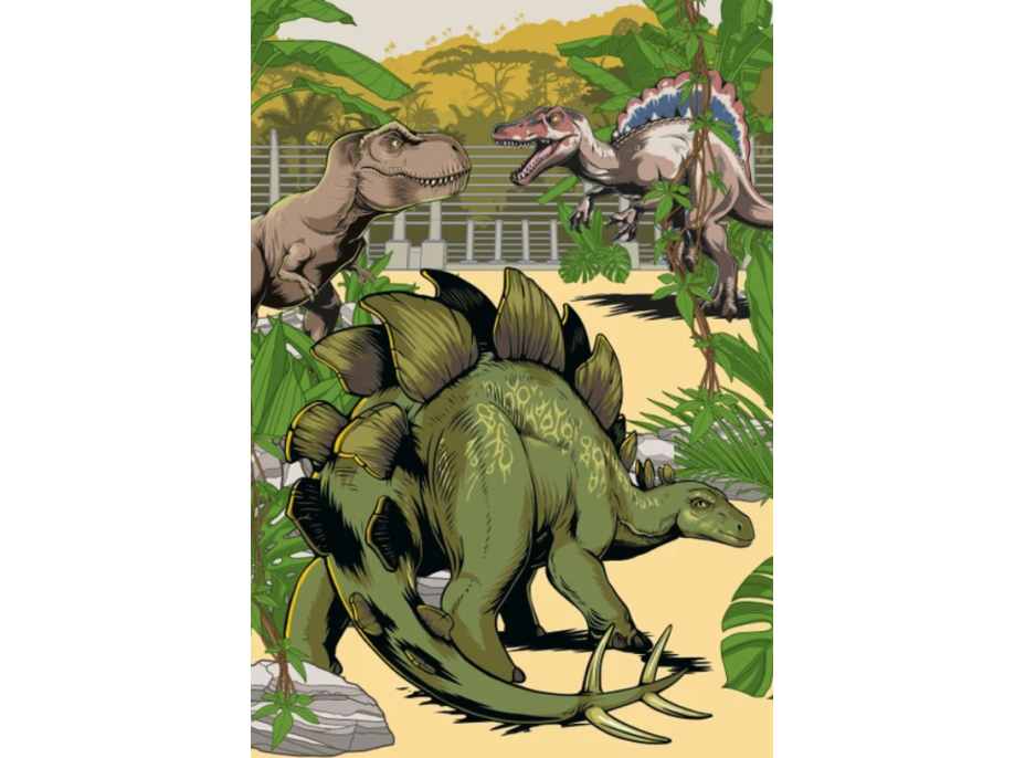 DINO Puzzle Jurský svet 24+48 dielikov