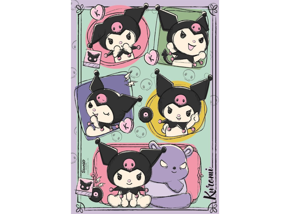 CLEMENTONI Puzzle Kuromi 500 dielikov
