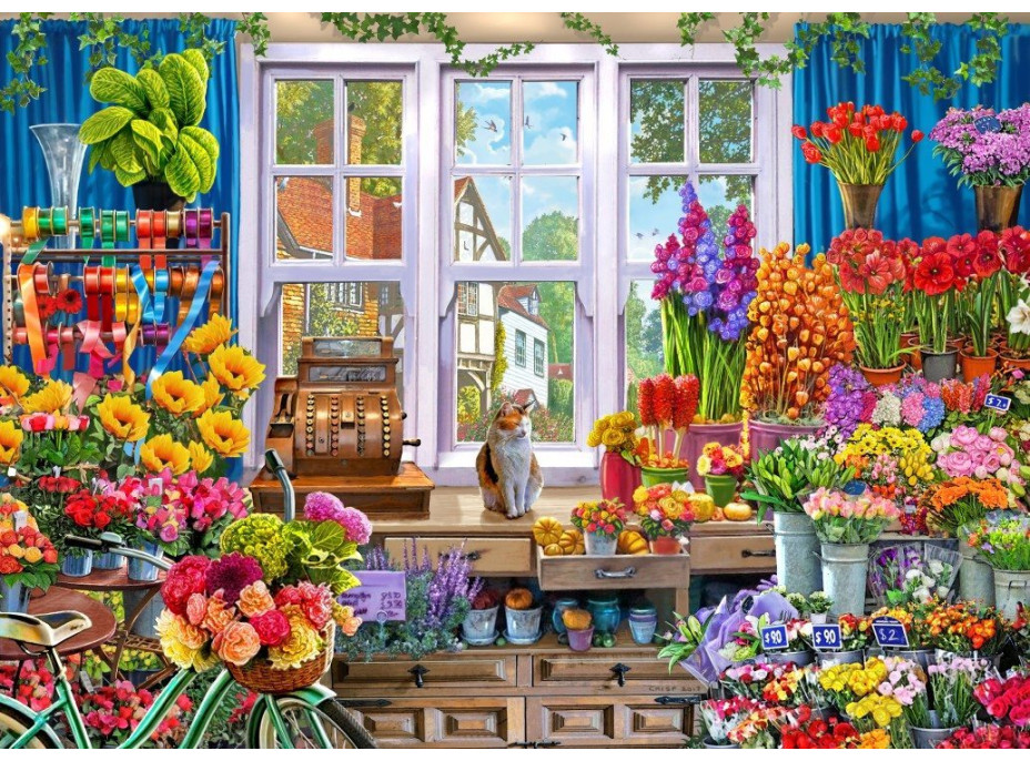 BLUEBIRD Puzzle Kvetinárstvo 500 dielikov