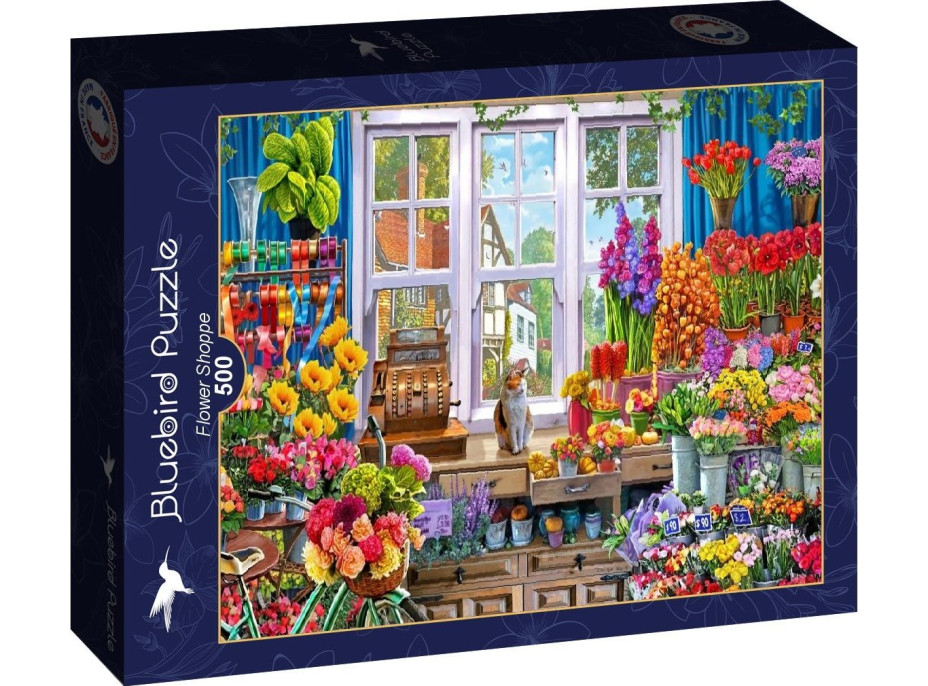 BLUEBIRD Puzzle Kvetinárstvo 500 dielikov