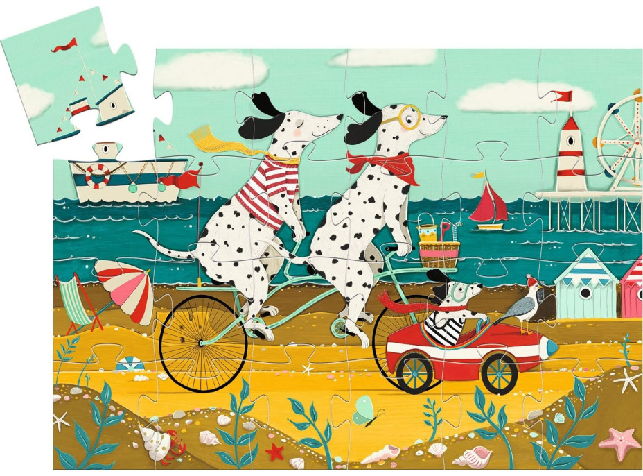 DJECO Puzzle Dalmatín Ollie 24 dielikov