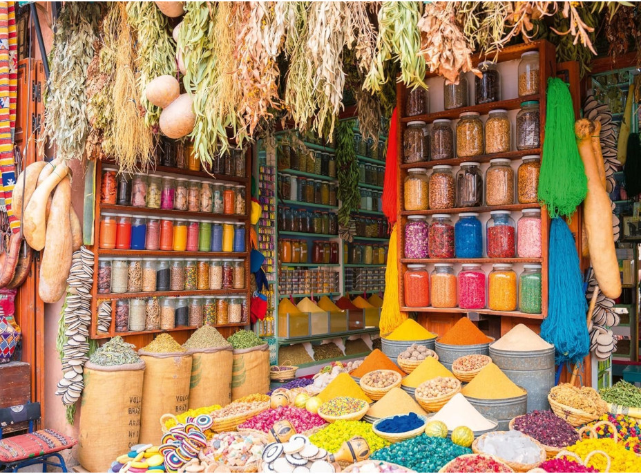 RAVENSBURGER Puzzle Marocké trhovisko 500 dielikov