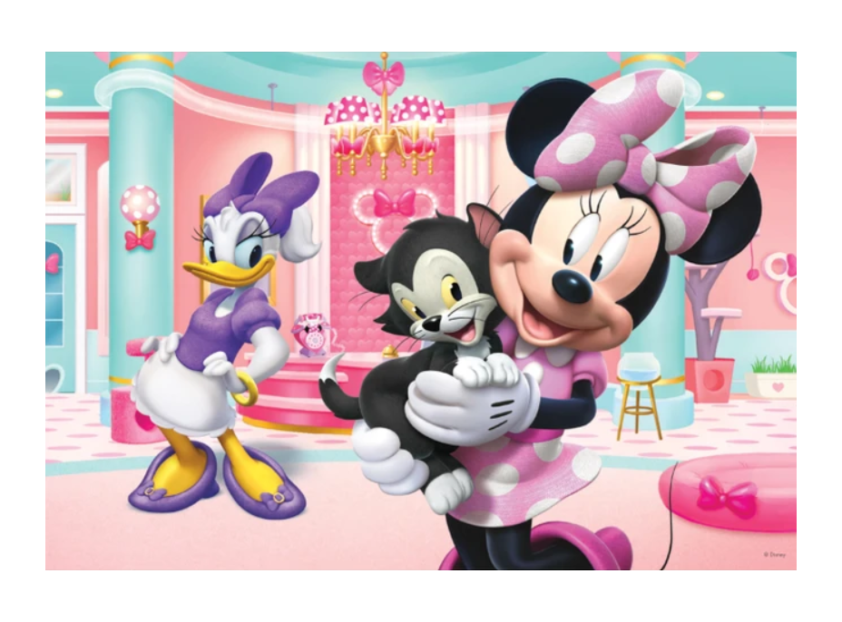 DINO Puzzle Minnie a Figaro 24+48 dielikov