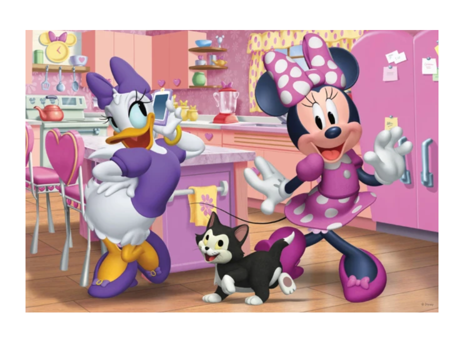 DINO Puzzle Minnie a Figaro 24+48 dielikov