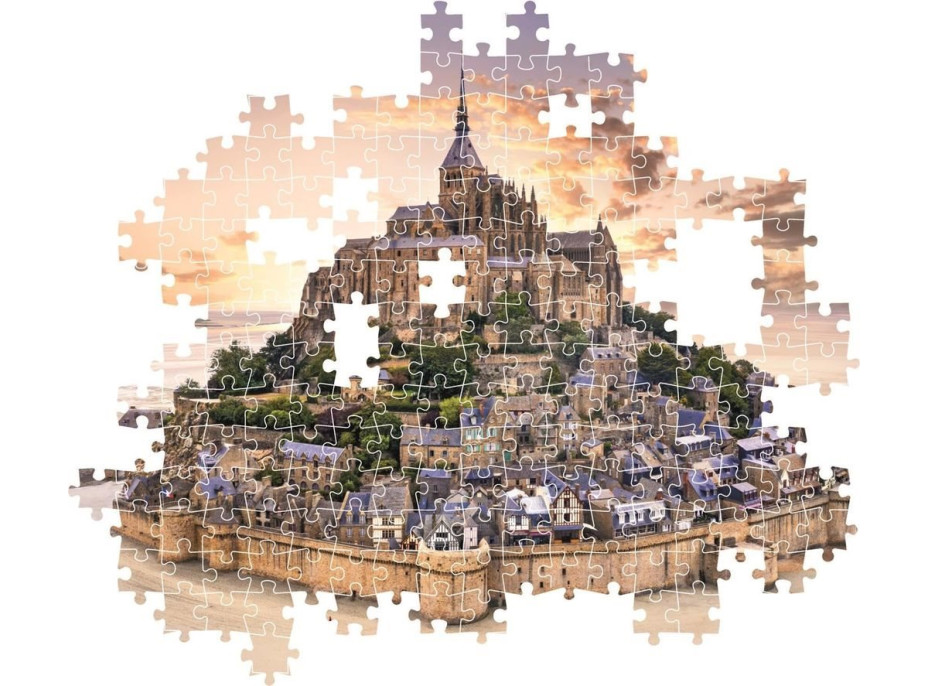 CLEMENTONI Puzzle Mont Saint-Michel 1500 dielikov