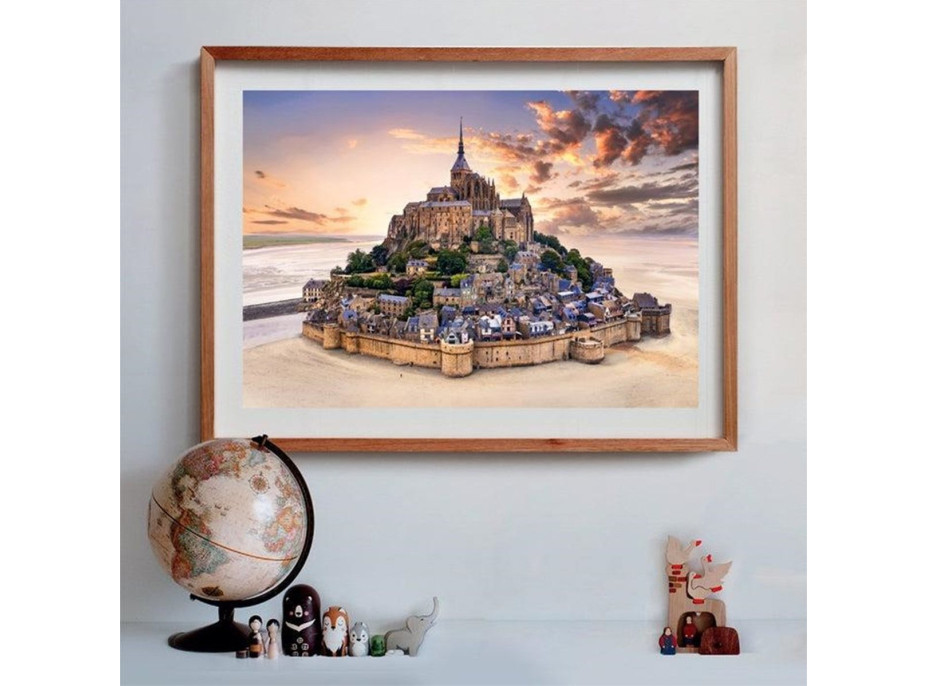 CLEMENTONI Puzzle Mont Saint-Michel 1500 dielikov
