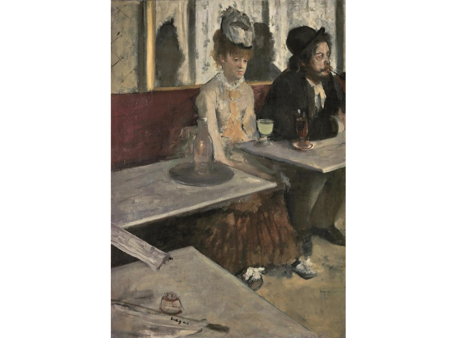 CLEMENTONI Puzzle Museum Collection: V kaviarni 1000 dielikov