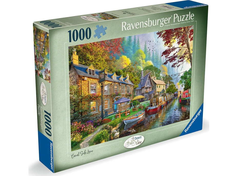 RAVENSBURGER Puzzle No.6 Pobrežná ulička 1000 dielikov