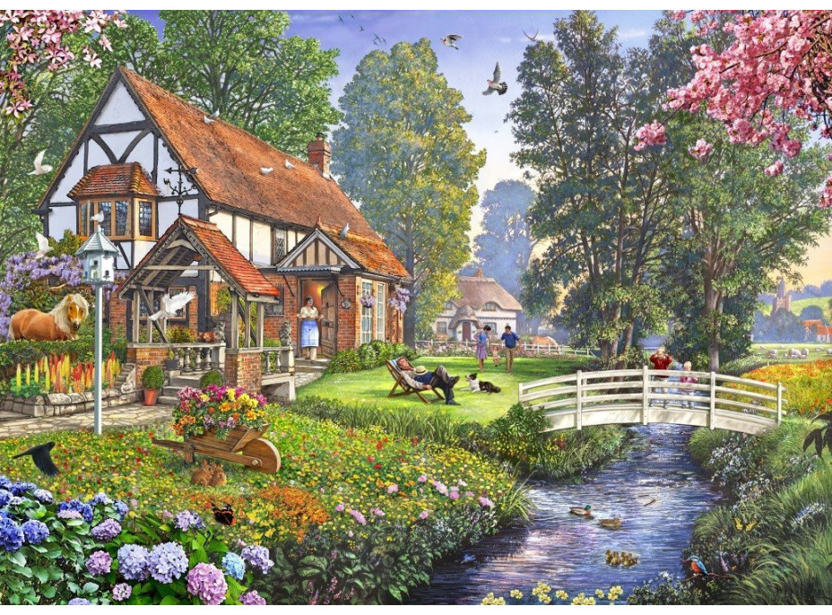 BLUEBIRD Puzzle Pokojná nedeľa 500 dielikov