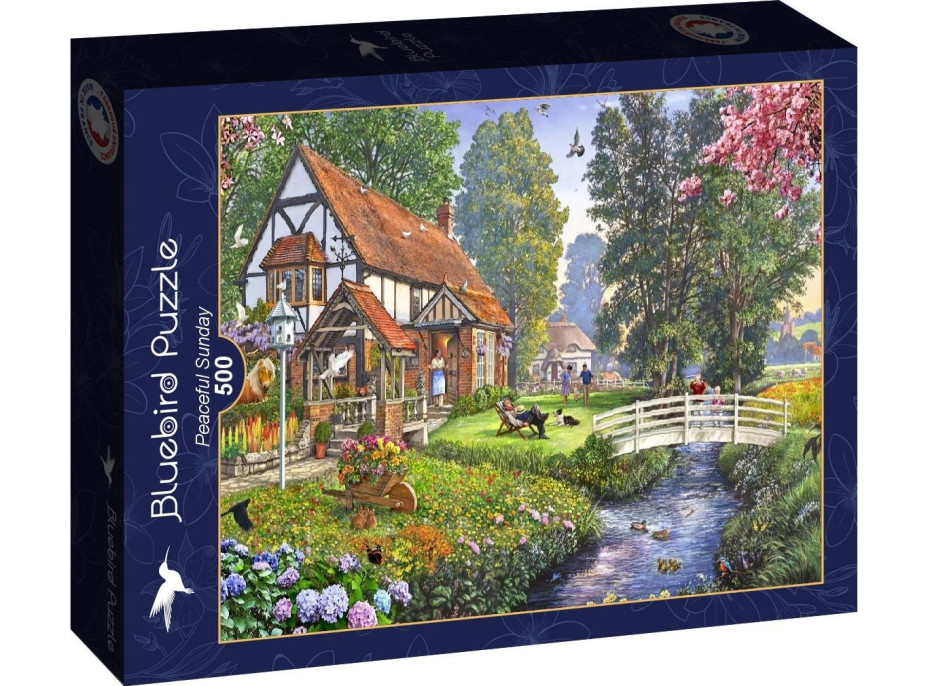 BLUEBIRD Puzzle Pokojná nedeľa 500 dielikov