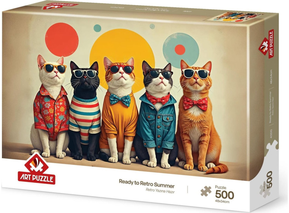 ART PUZZLE Puzzle Retro letná príprava 500 dielikov