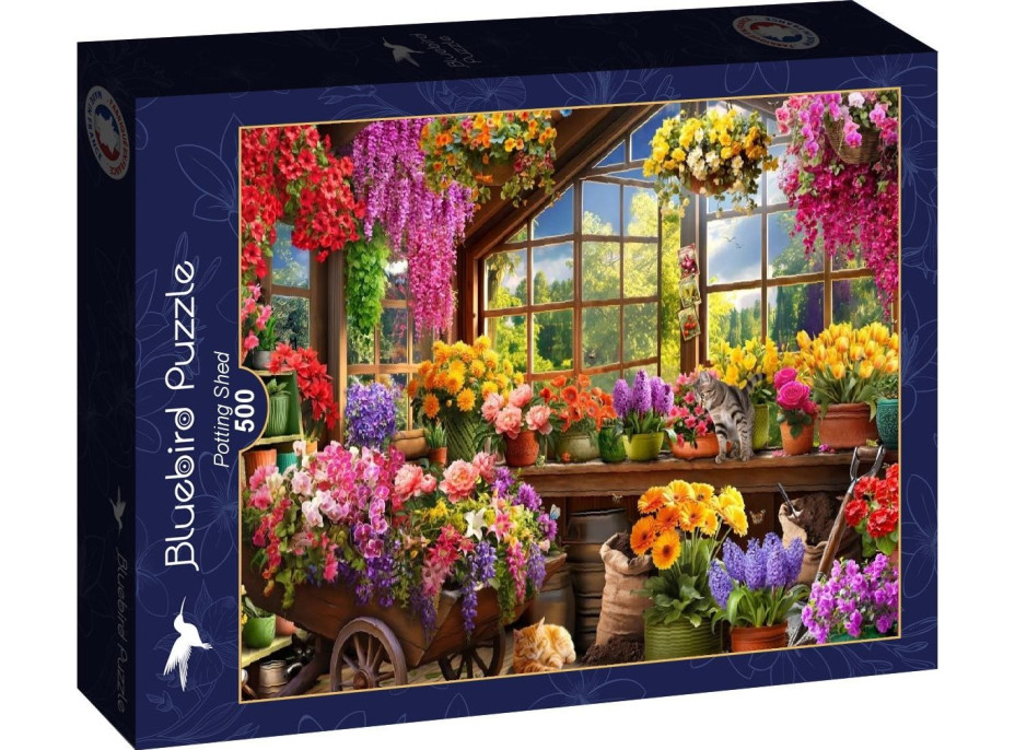 BLUEBIRD Puzzle Skleník 500 dielikov