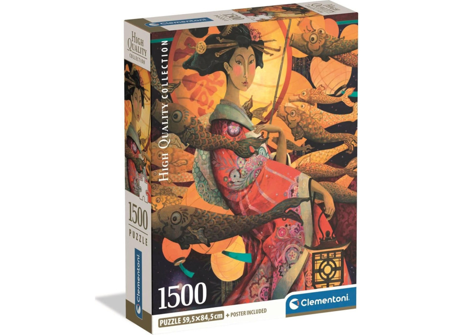 CLEMENTONI Puzzle Tanec Koinobori 1500 dielikov