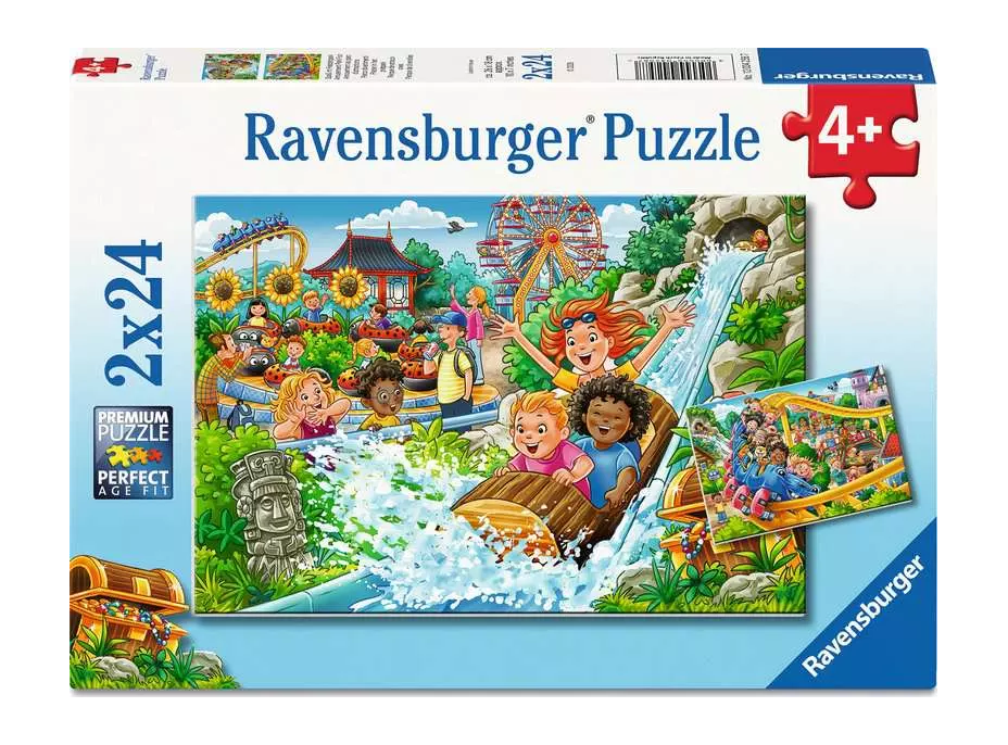 RAVENSBURGER Puzzle Zábavný park 2x24 dielikov