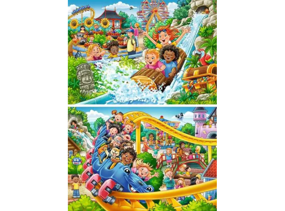 RAVENSBURGER Puzzle Zábavný park 2x24 dielikov