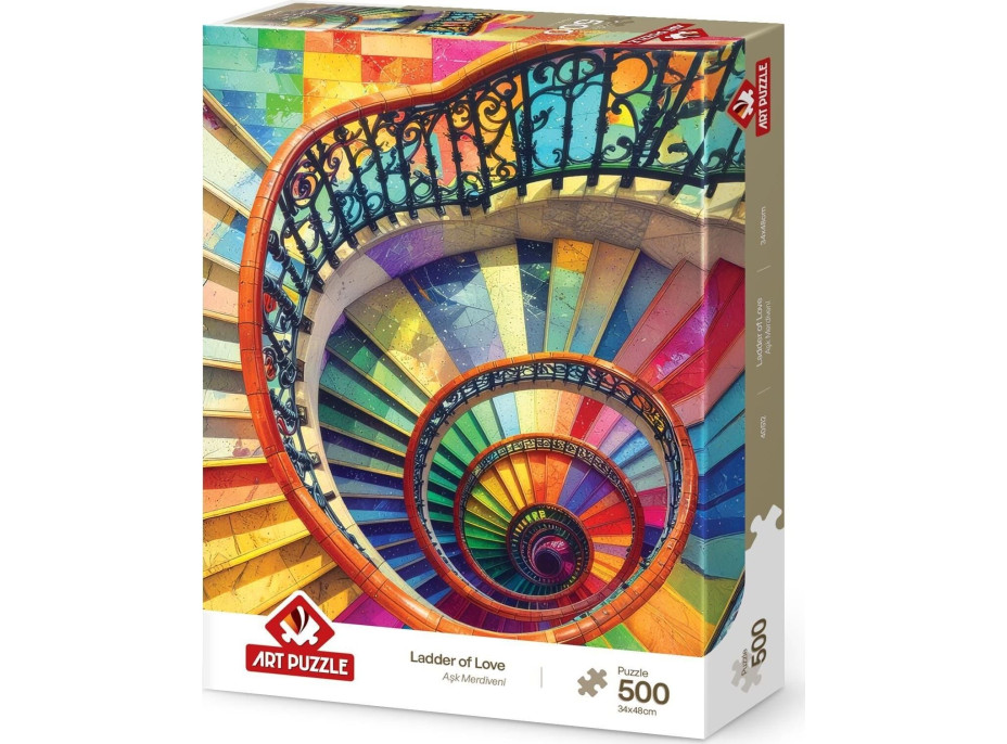 ART PUZZLE Puzzle Rebrík lásky 500 dielikov