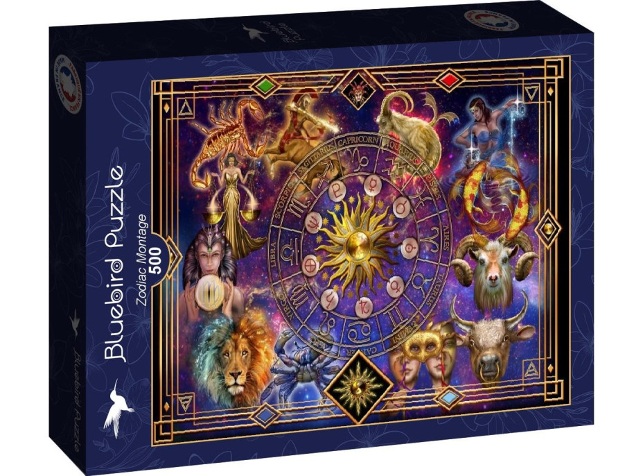 BLUEBIRD Puzzle Znamenie zverokruhu 500 dielikov