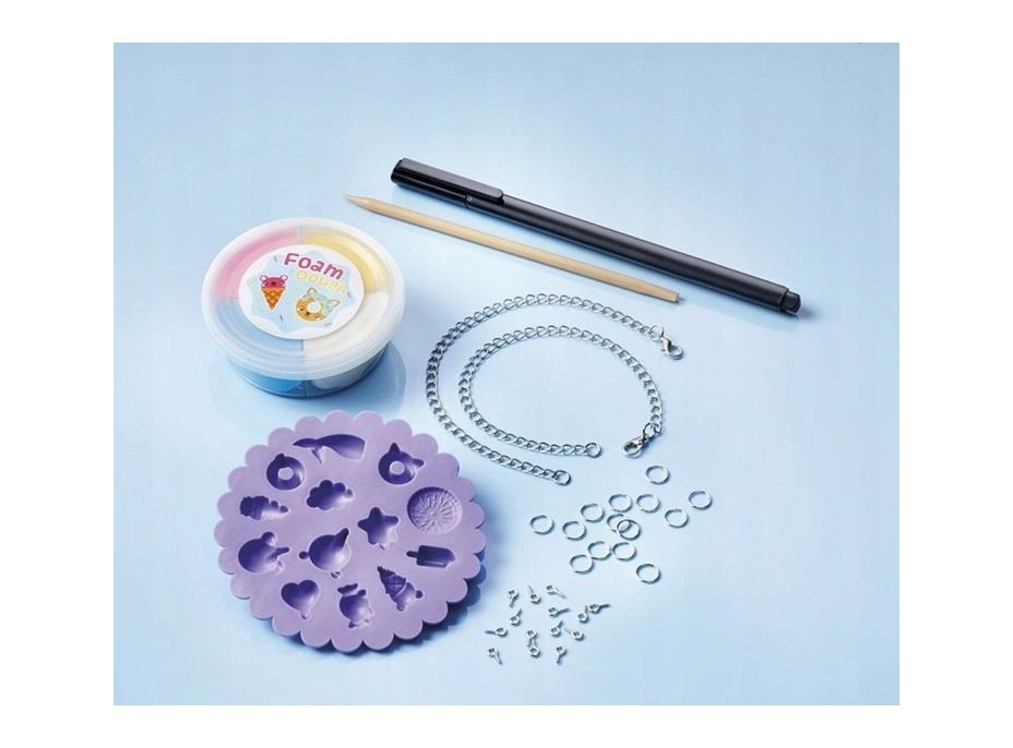 TOTUM Sada na výrobu náramkov zo samotvrdnúcej modelíny