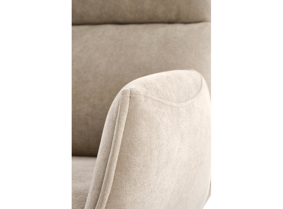 Jedálenská otočná stolička K574 - tmavo béžová