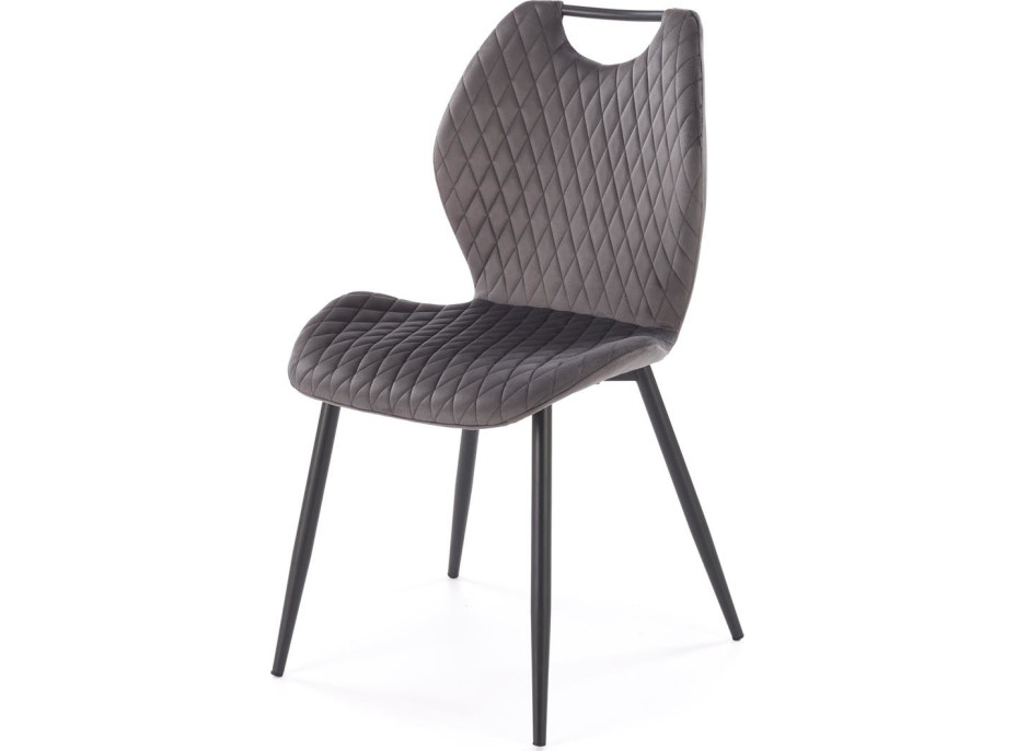 Jedálenská stolička K-569 - popolavo šedá