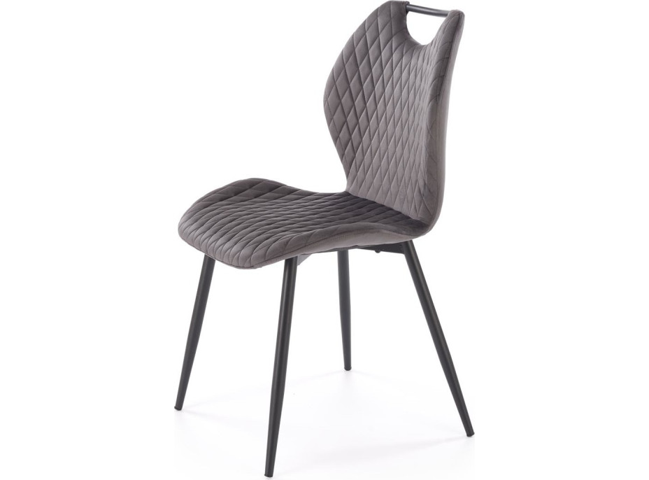 Jedálenská stolička K-569 - popolavo šedá