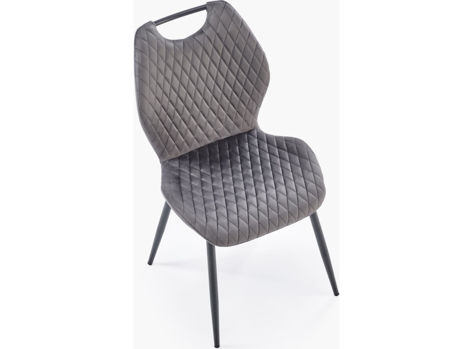 Jedálenská stolička K-569 - popolavo šedá