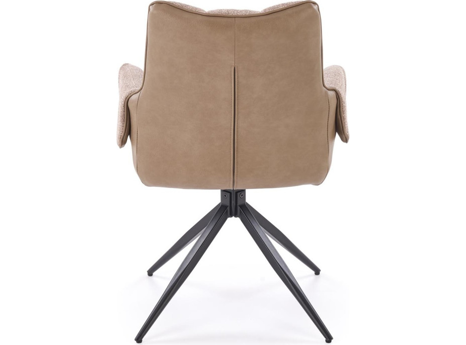 Jedálenská otočná stolička K579 - hnedá