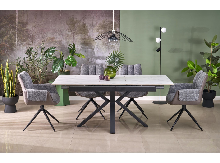 Jedálenská otočná stolička K579 - popolavo šedá