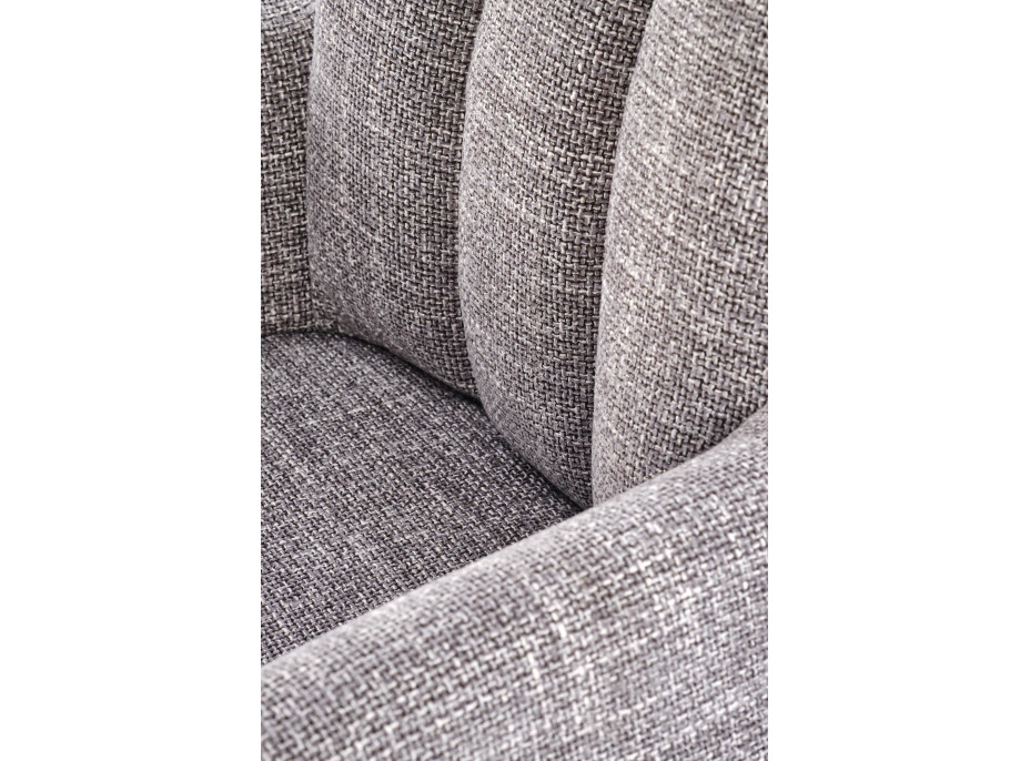 Jedálenská otočná stolička K579 - popolavo šedá