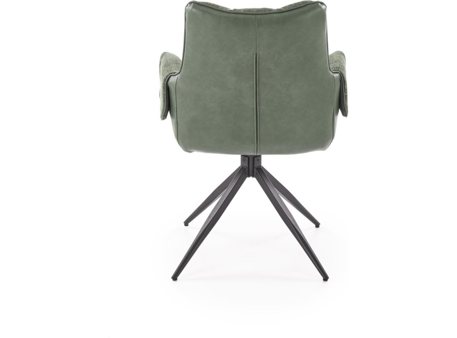 Jedálenská otočná stolička K579 - zelená