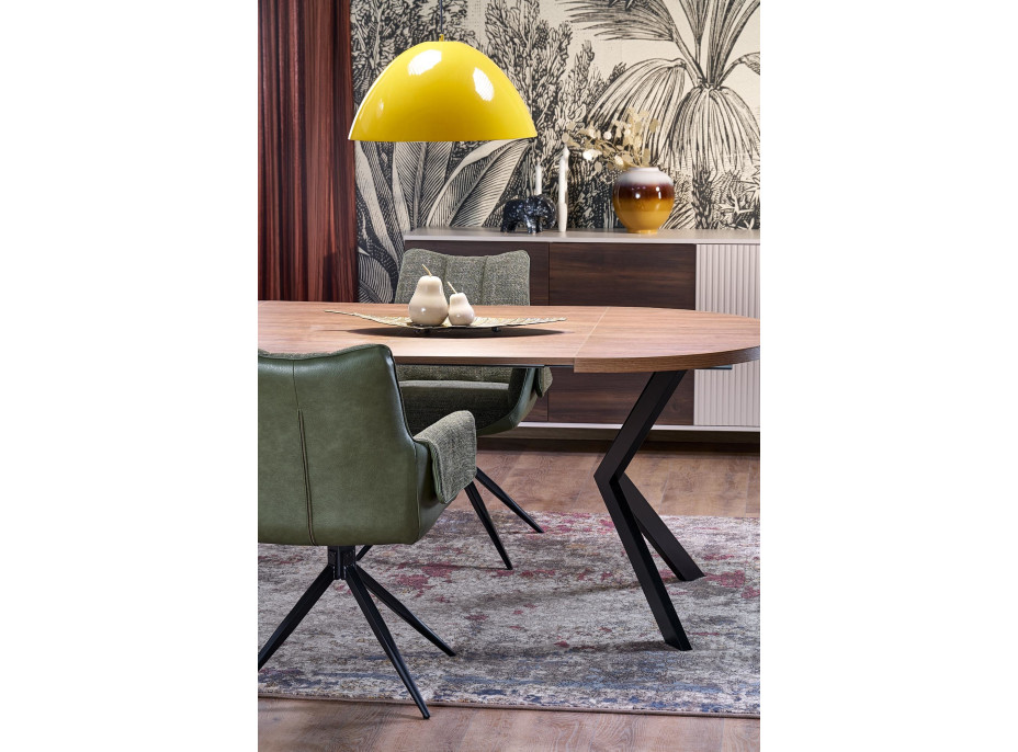 Jedálenská otočná stolička K579 - zelená