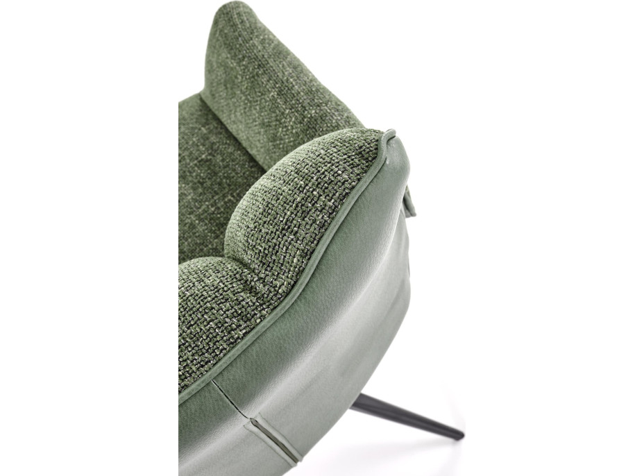 Jedálenská otočná stolička K579 - zelená