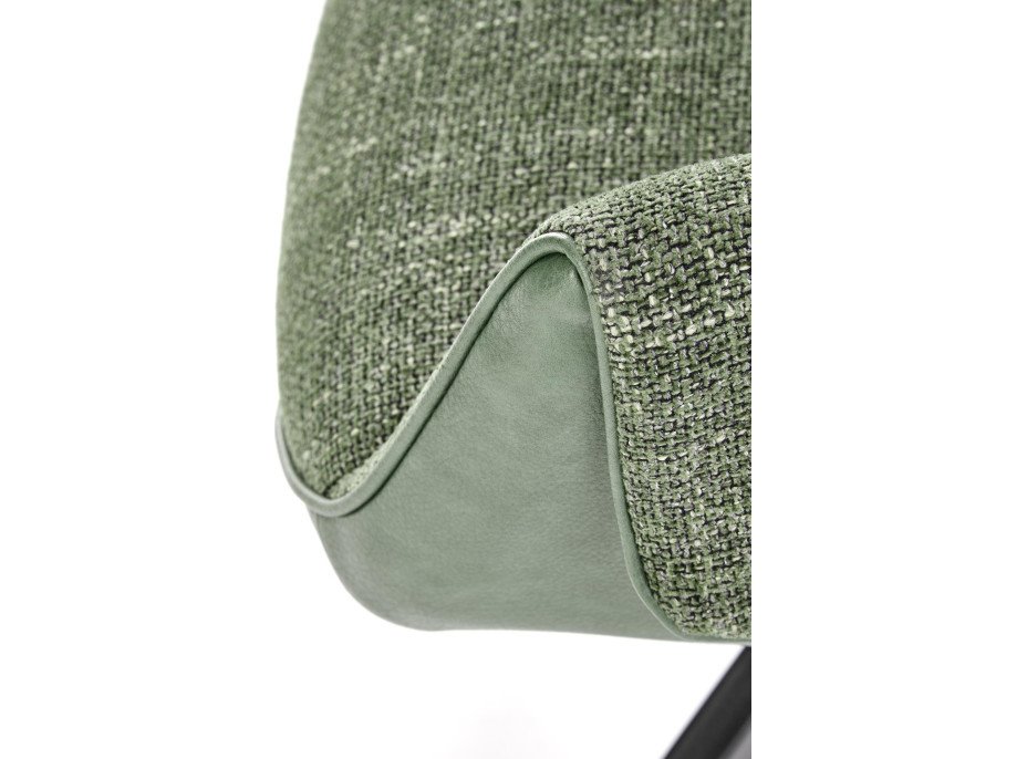 Jedálenská otočná stolička K579 - zelená