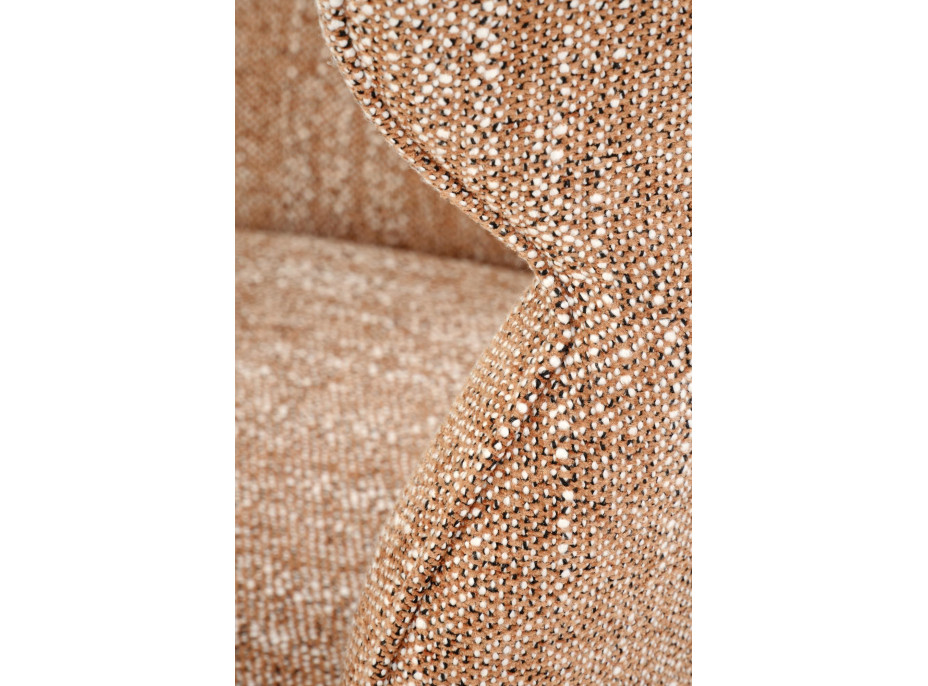 Jedálenská otočná stolička K571 - škoricovo hnedá