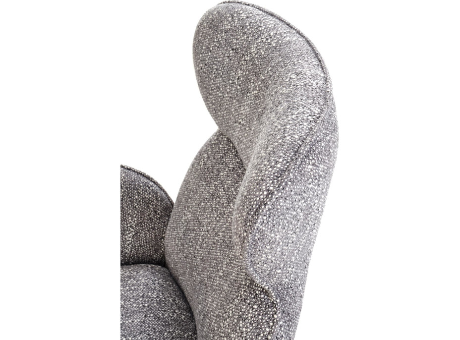 Jedálenská otočná stolička K571 - popolavo šedá