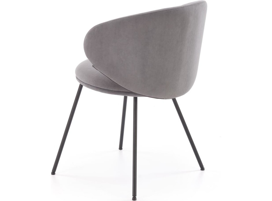 Jedálenská stolička K-587 - popolavo šedá