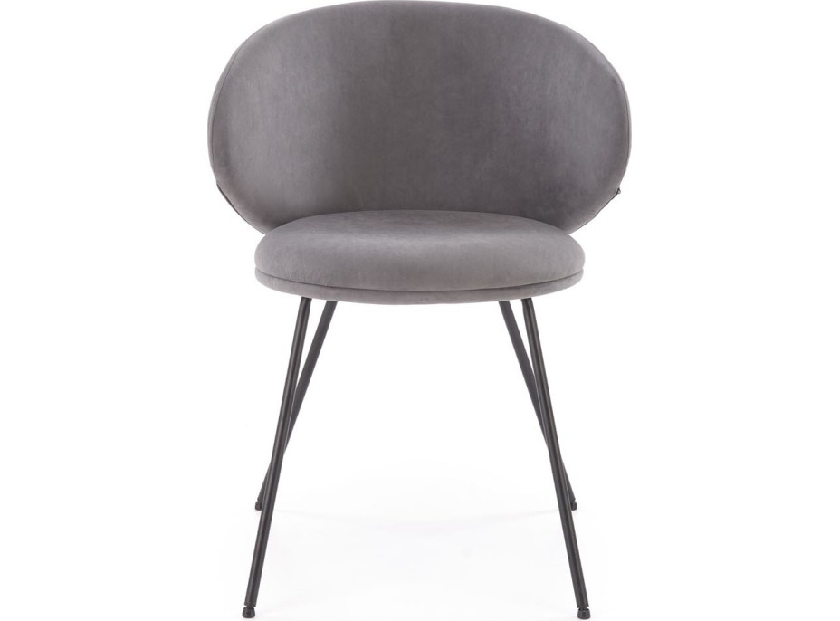 Jedálenská stolička K-587 - popolavo šedá