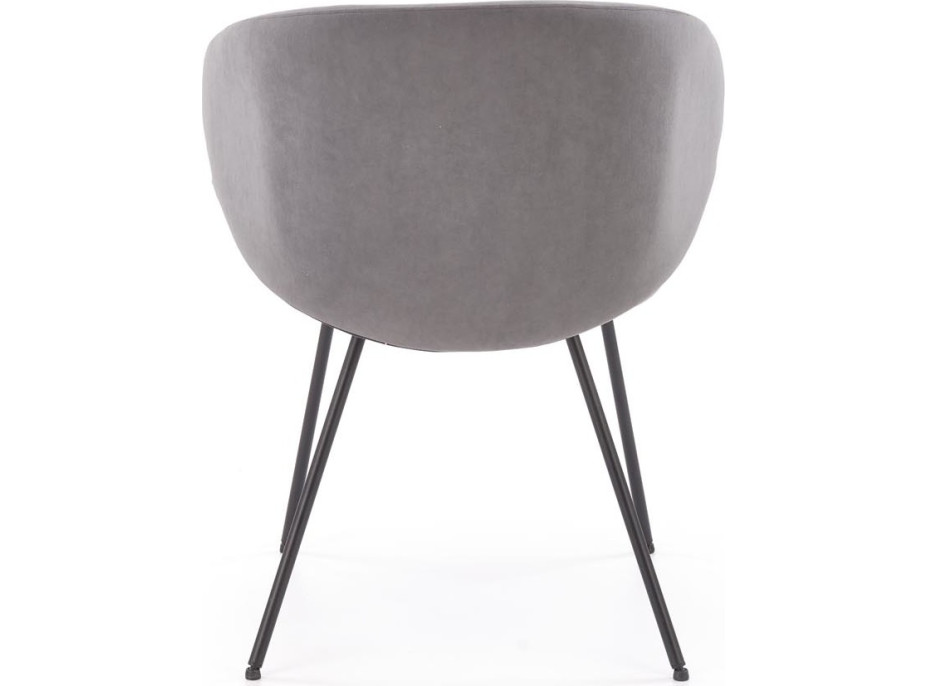 Jedálenská stolička K-587 - popolavo šedá