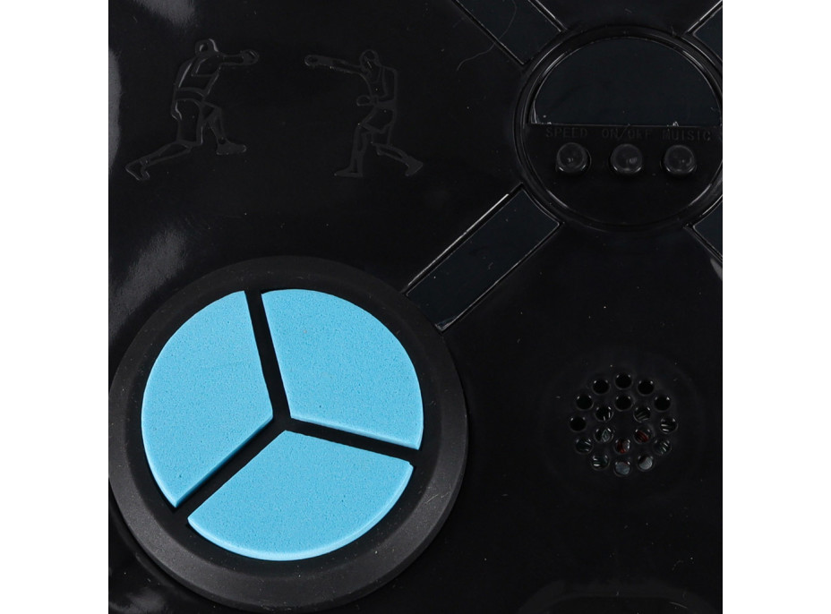 Boxerský nástenný trenažér KX3006 s hudbou, LED a USB + rukavice