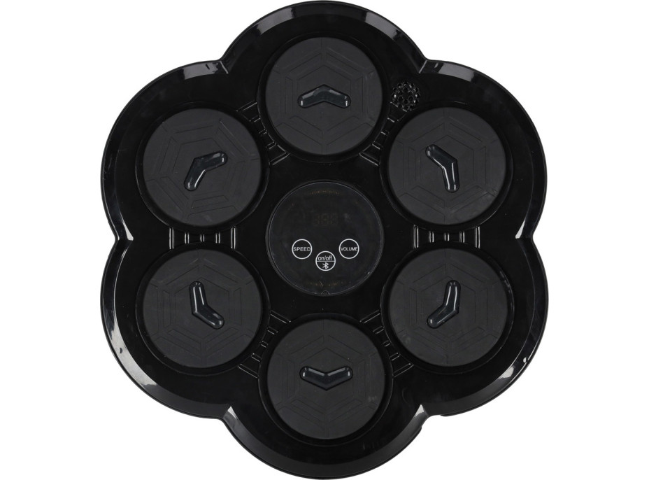 Boxerský nástenný trenažér KX3007 s hudbou, LED a USB + rukavice