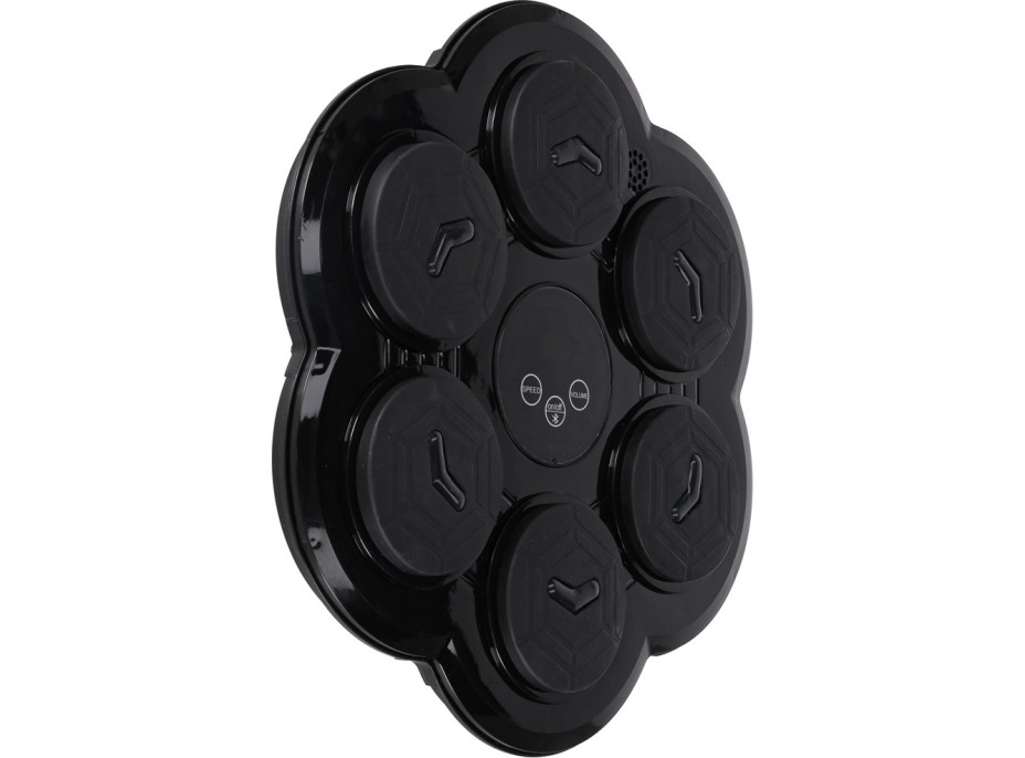 Boxerský nástenný trenažér KX3007 s hudbou, LED a USB + rukavice