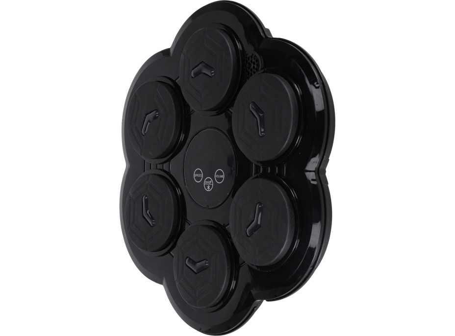 Boxerský nástenný trenažér KX3007 s hudbou, LED a USB + rukavice