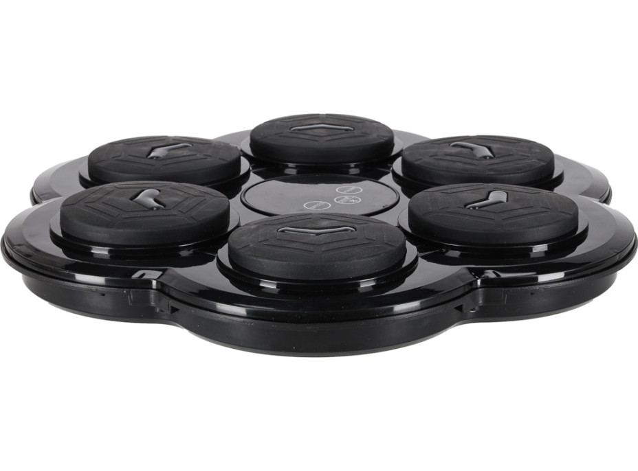 Boxerský nástenný trenažér KX3007 s hudbou, LED a USB + rukavice